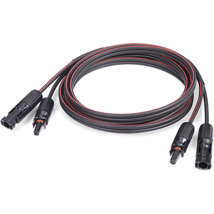 Cavo Solare Twin Core 30Ft Rossu è Neru 10AWG