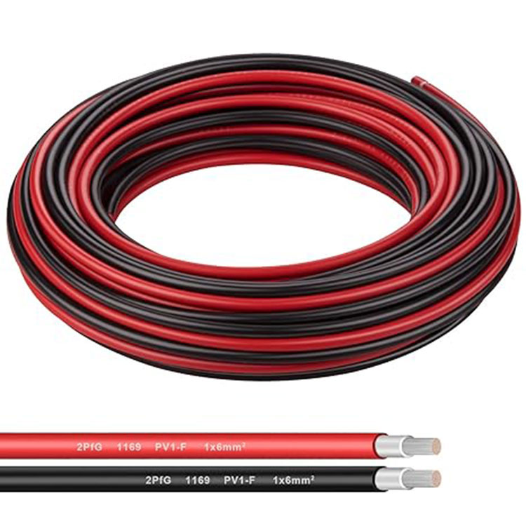 Cable d'alimentazione di u core d'aluminiu