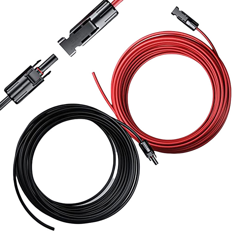 Auto Vehicle Off-Grid Solar Setup 12AWG Connector Wire